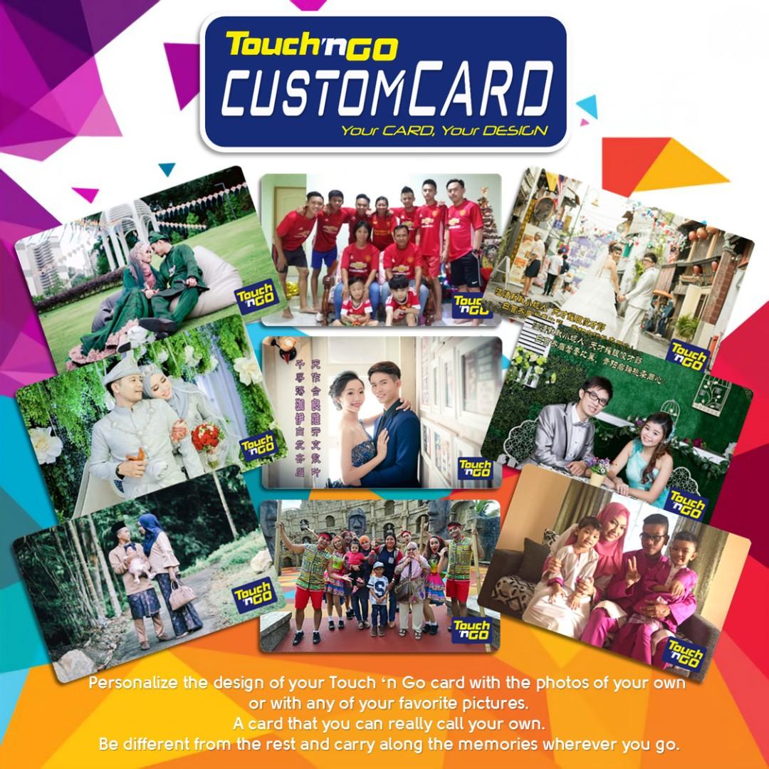 Custom Card Touch N Go Design Craft Others On Carousell