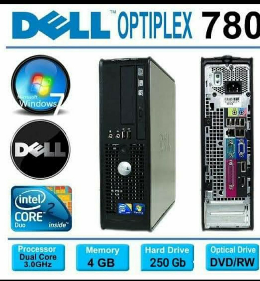 Dell Optiplex 780 Sff Cpu Computers Tech Desktops On Carousell