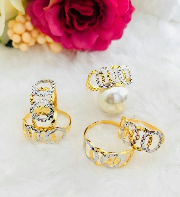 Emas 916 Tulen Cincin Audi 0 5cm Murah Offer Women S Fashion Jewellery On Carousell