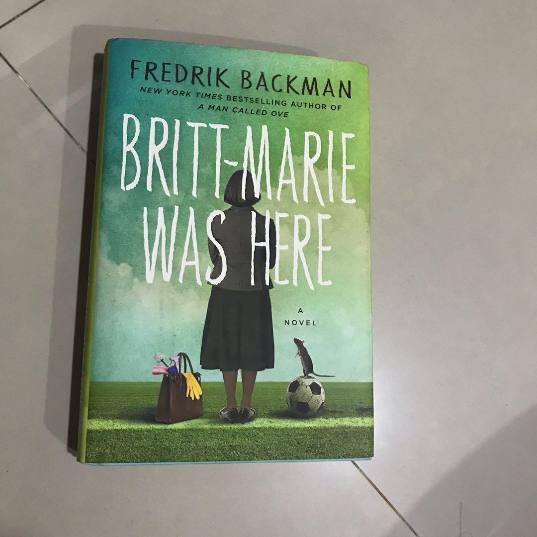 English Britt Marie Was Here By Fredrik Backman Books