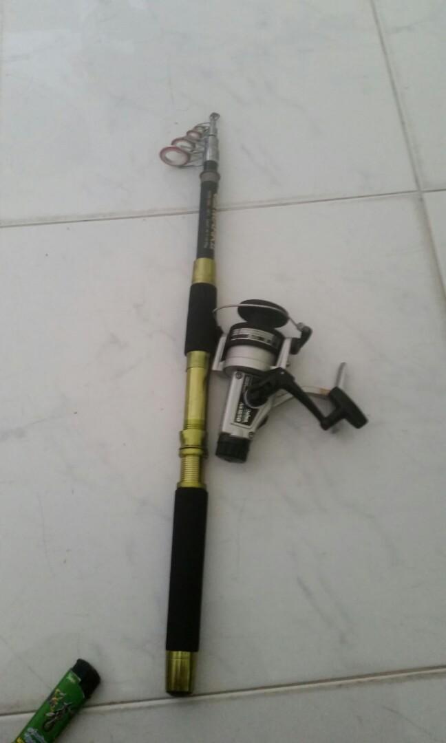 Fishing Set Up Mark Spinning Rod Sports Sports Games Equipment On Carousell