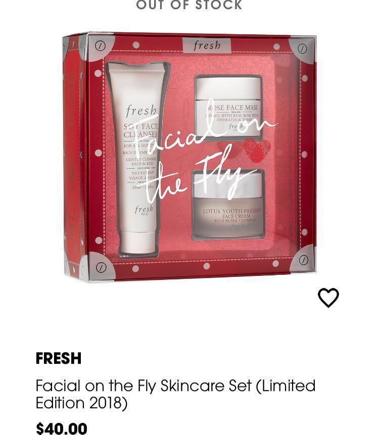 Fresh Facial On The Sky Skincare Set Health Beauty Face Skin Care On Carousell