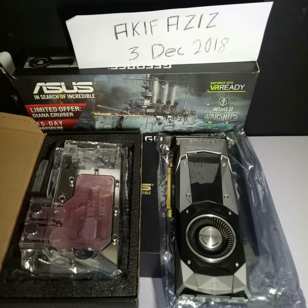 GTX 1080 Asus Founders Edition, Computers & Tech, Parts ...