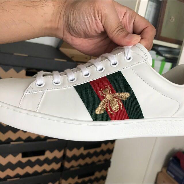 Gucci Ace Sneakers Size 5, Men's 