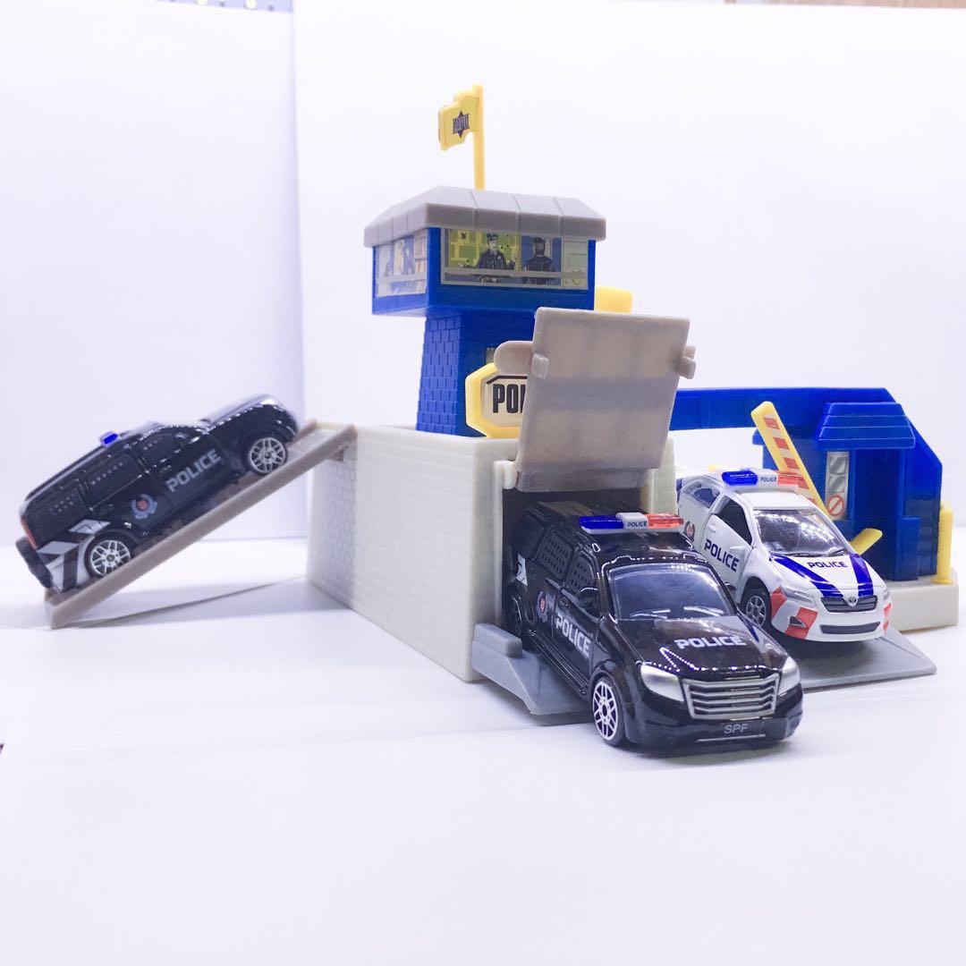 hot wheels police station