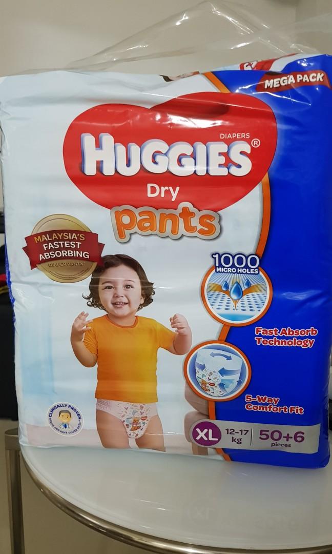 huggies pants xl size