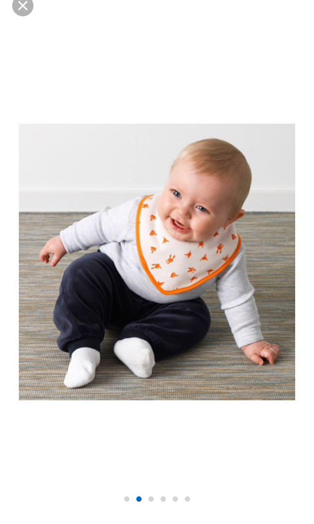 IKEA Baby Dribble Bib (3 pcs), Babies & Kids, Nursing & Feeding