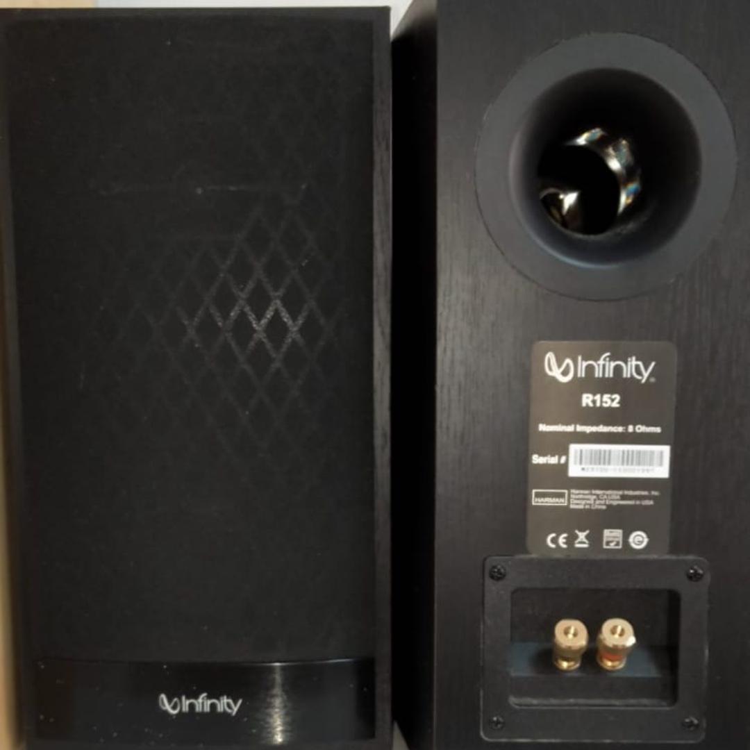 Infinity R152 Bookshelf Speaker Black Electronics Audio On Carousell