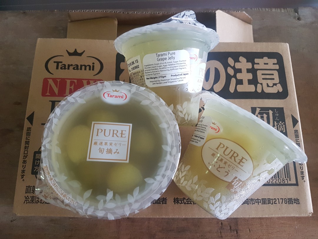 Japanese Grapes Jelly Food Drinks Instant Food On Carousell