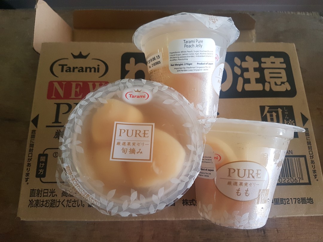 Japanese Peach Jelly Food Drinks Instant Food On Carousell