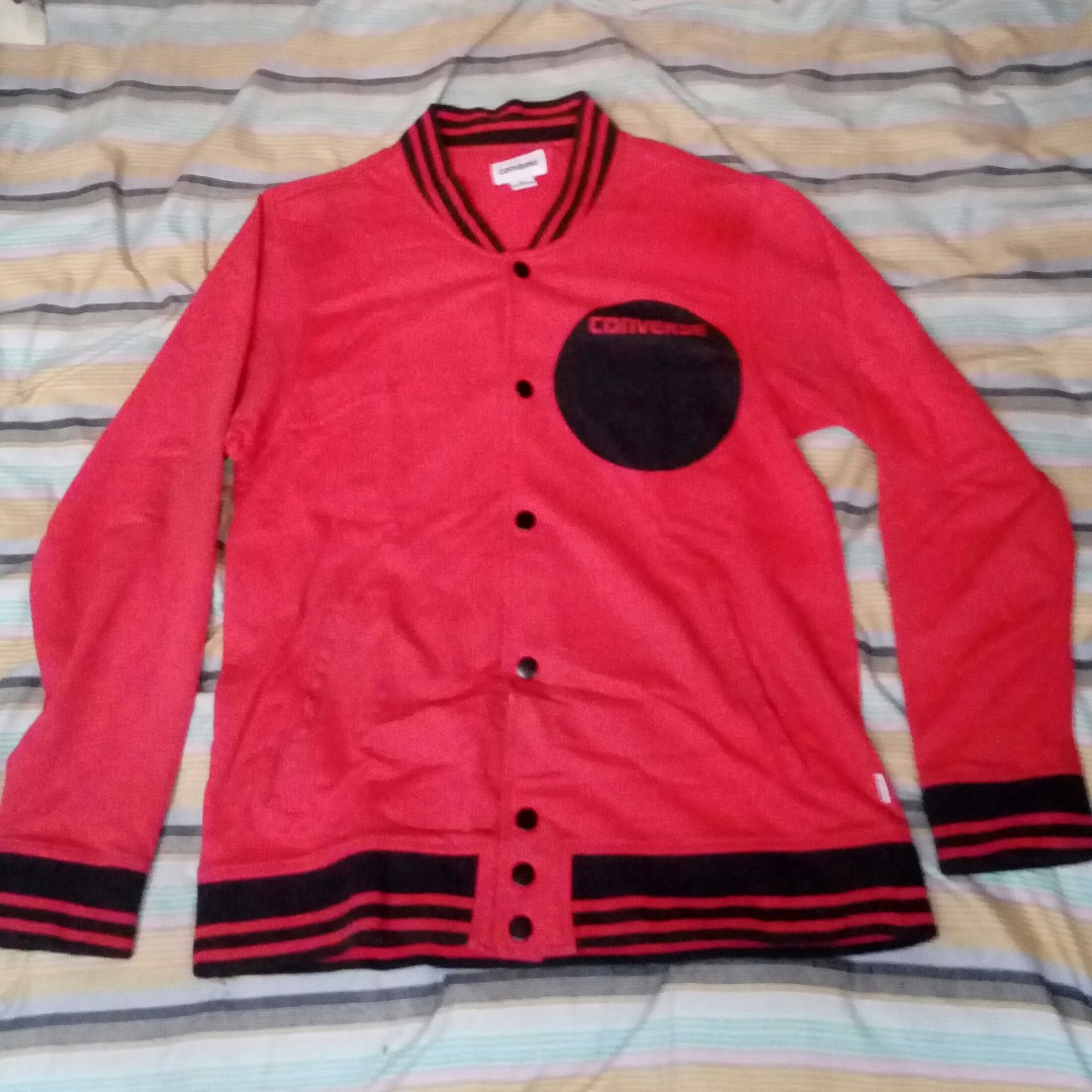 jaket baseball converse