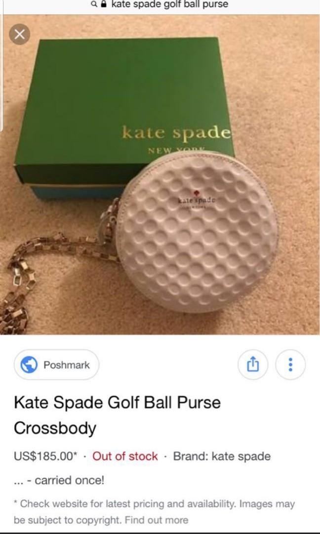 Kate spade golf clearance purse