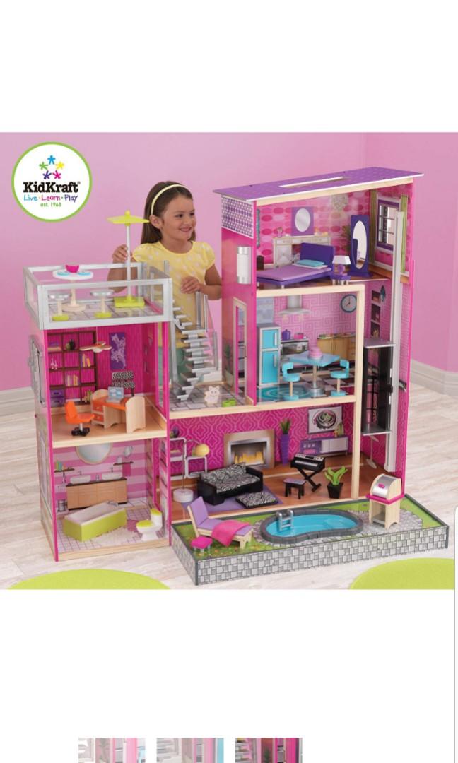 barbie large doll house