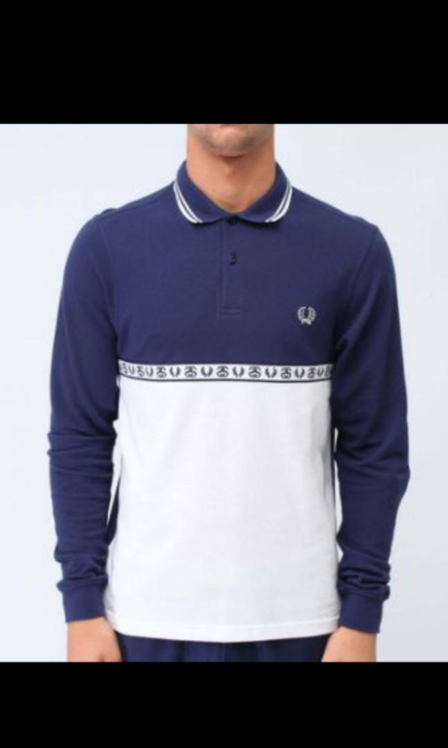 Long Sleeve Polo Fred Perry X Stussy