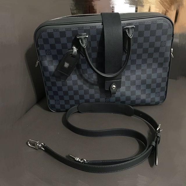 Louis Vuitton Dandy Briefcase MM 2way Bag EpiNoir M54404 954247