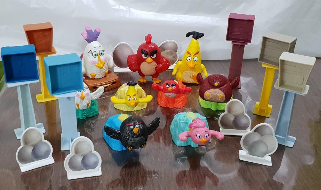 Angry birds mcdonalds toys 2018 sales