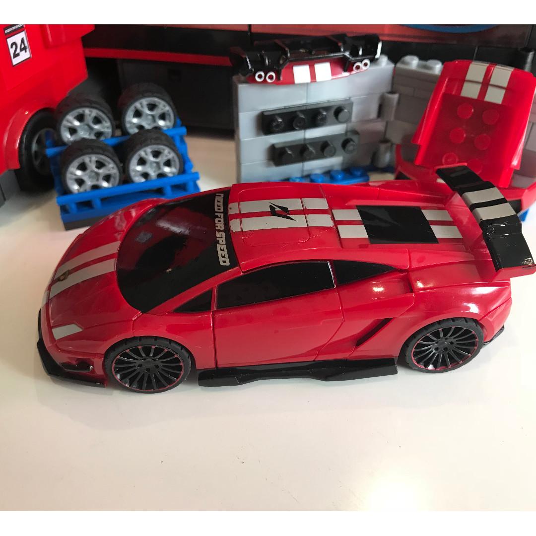 Mega Bloks Need For Speed Build and Customize Rig, Hobbies & Toys, Toys ...