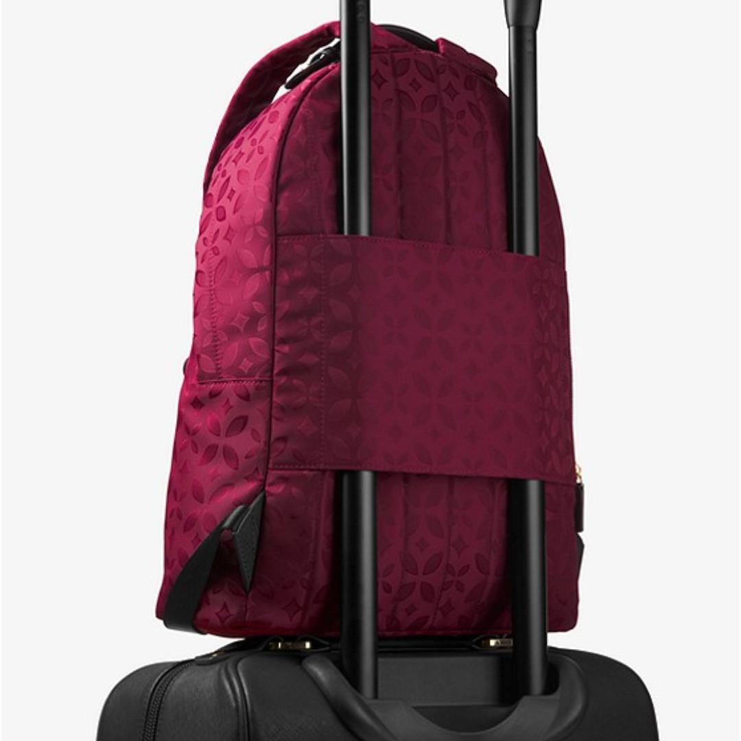 kelsey large floral nylon backpack