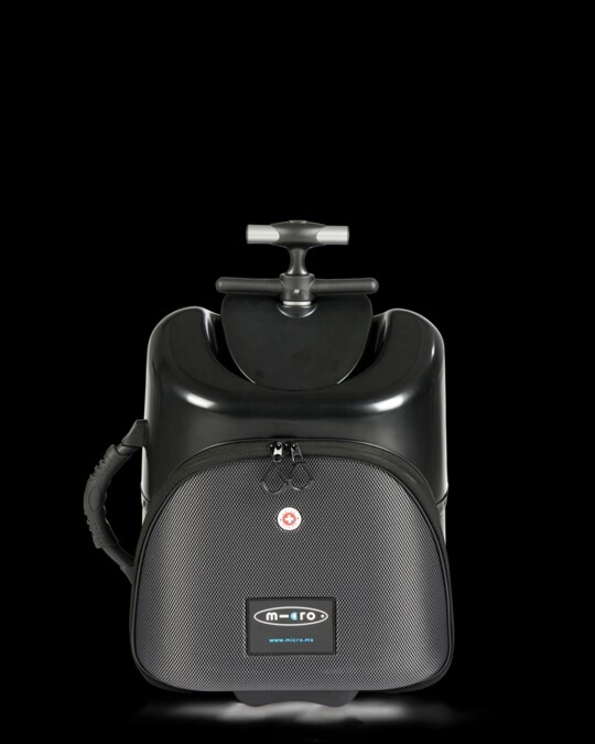 micro lazy luggage black