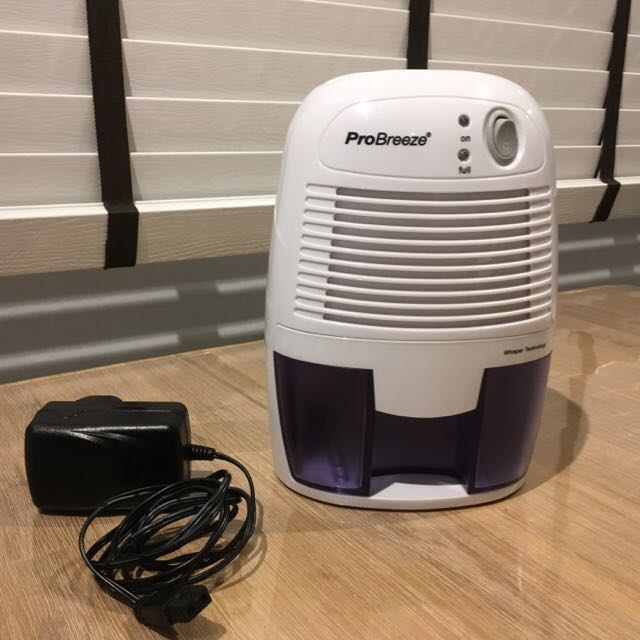 Portable 1300ml Dehumidifier for Damp Mould Condensation Moisture Home Office