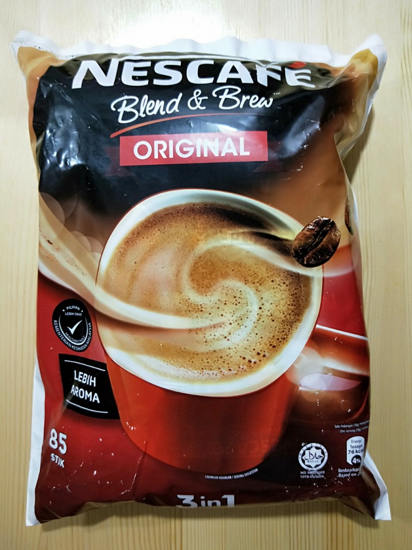 Nestle 3n1 Coffee 85 Packs Food Drinks Beverages On Carousell