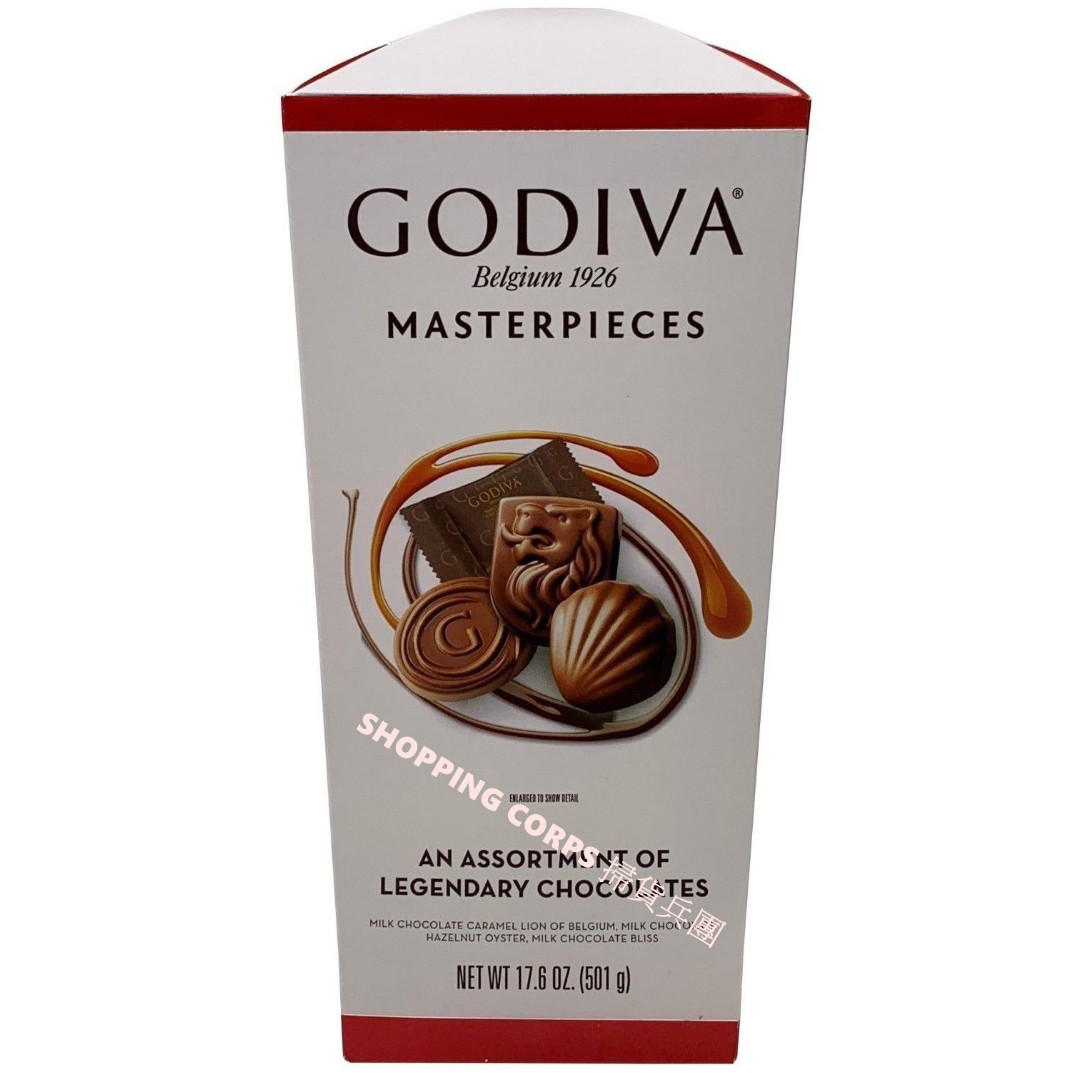 New Godiva Masterpieces An Assortment of Legendary Chocolates 17.6 OZ