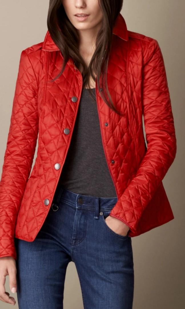 Quilted Jacket Parade In Military Red 