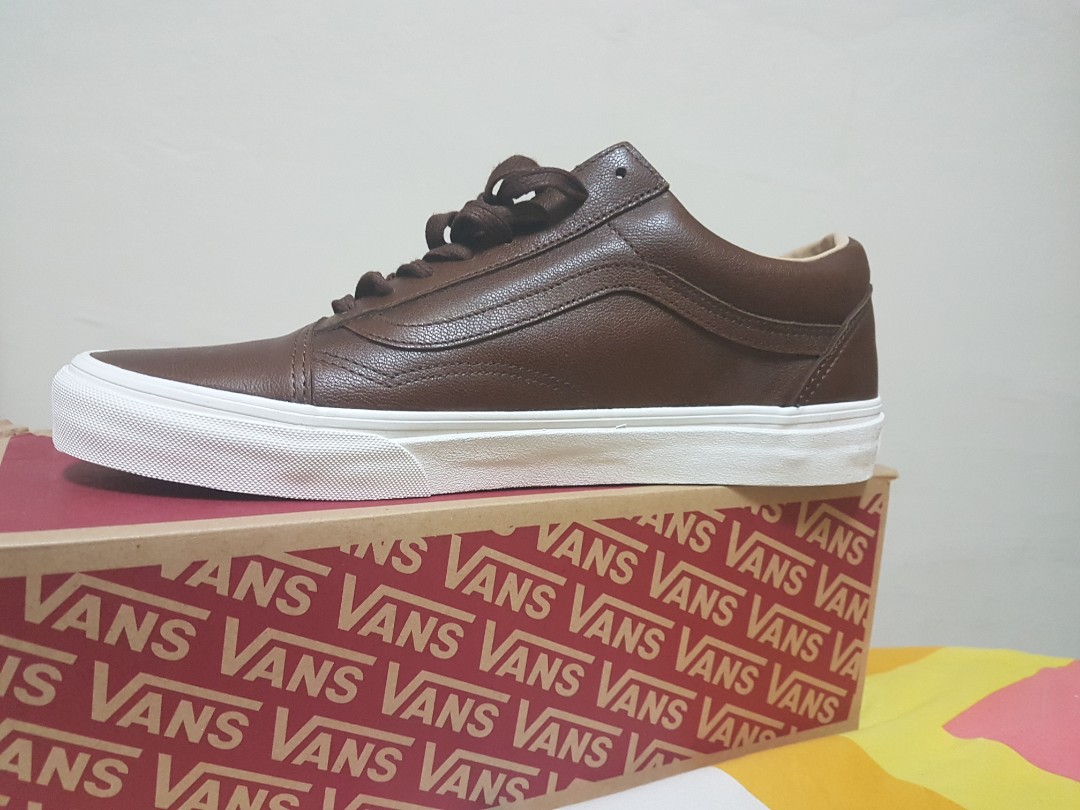 vans lux leather