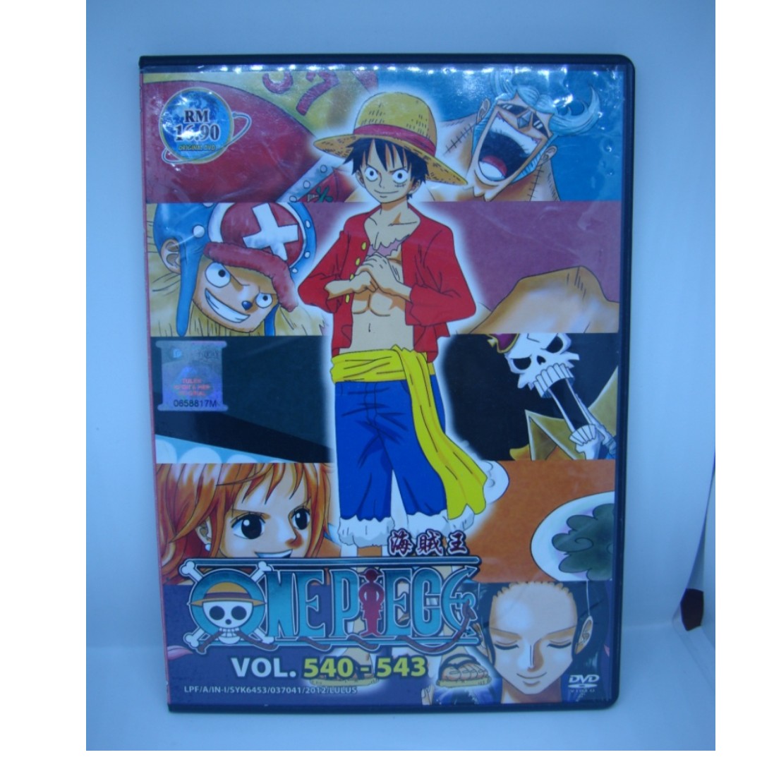 One Piece Vol 540 543 Music Media Cd S Dvd S Other Media On Carousell