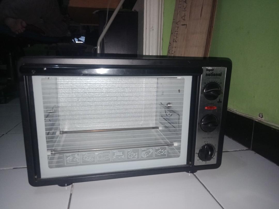Oven Listrik Merk Super National Elektronik Lainnya Di Carousell