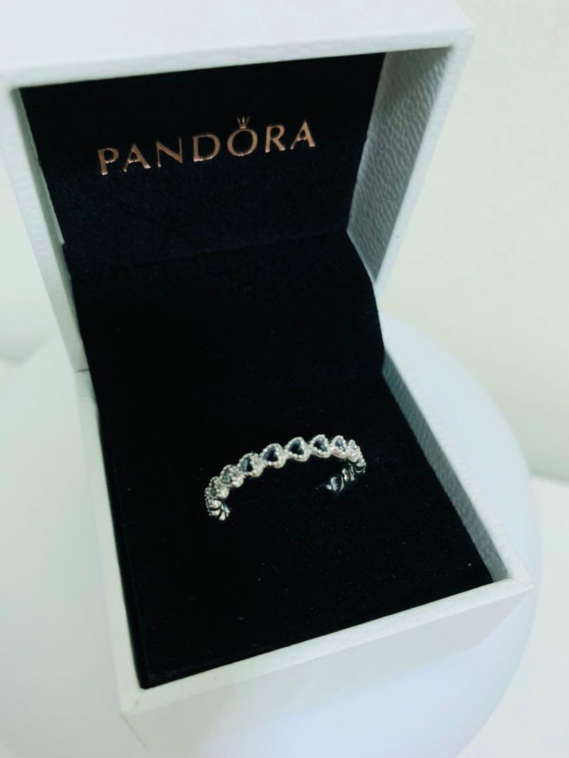 Pandora openwork heart ring sales