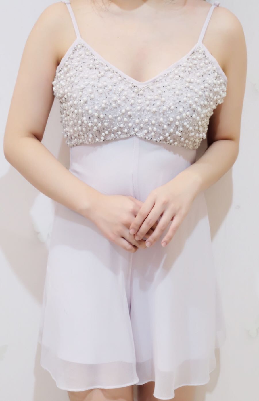pastel purple jumpsuit