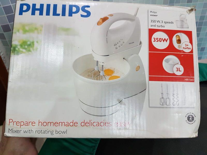 philips hand mixer with bowl