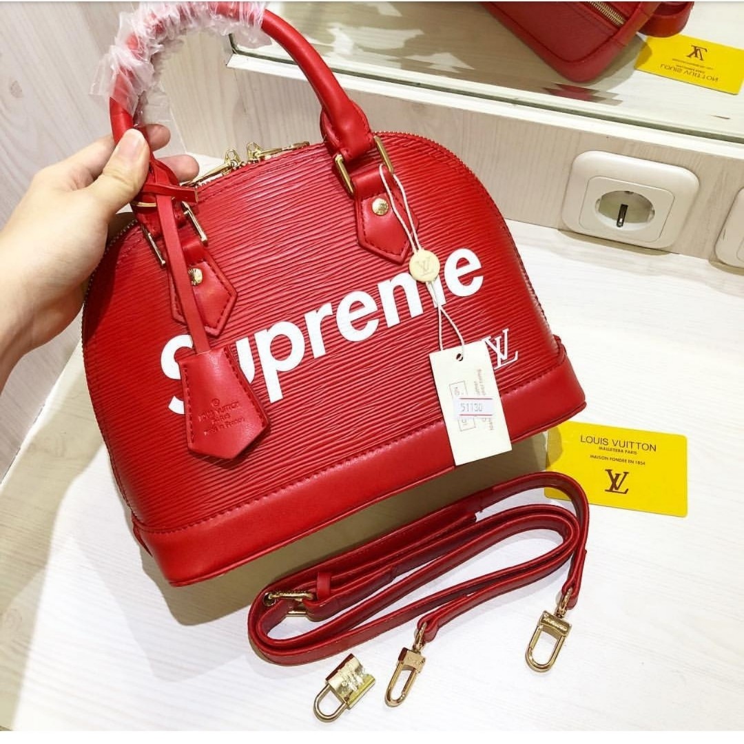 supreme louis vuitton sling bag