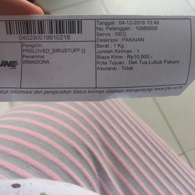 Resi Pengiriman Jne Barang Yang Dicari Di Carousell Resi Pengiriman Jne Barang Yang Dicari Di Carousell