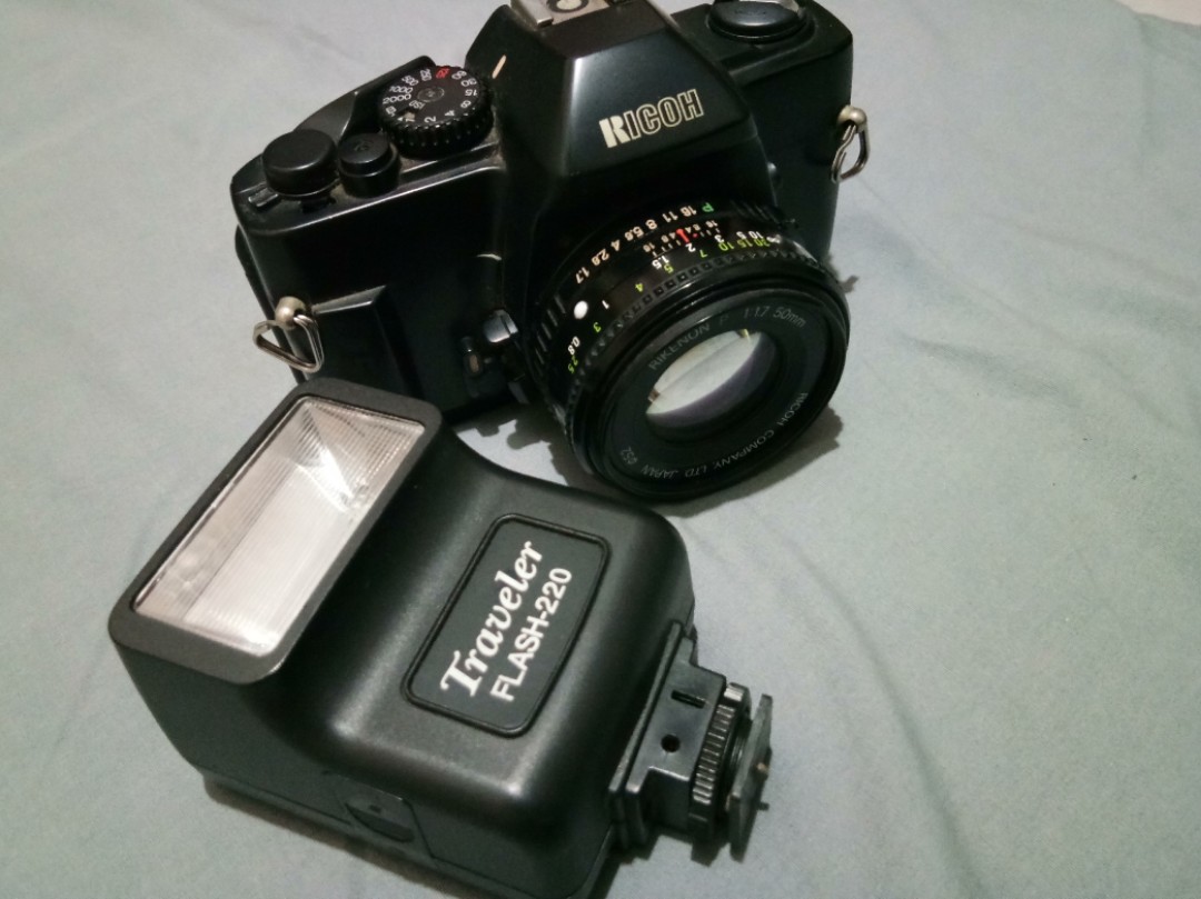Ricoh 35mm Film Camera Manual SLR unit KR-5 III