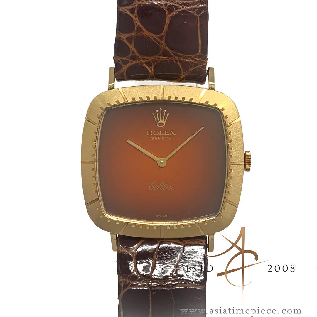 rolex cellini vintage gold