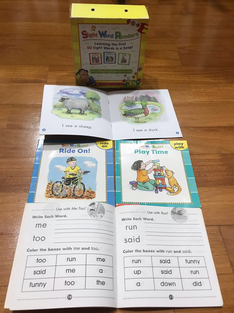 Scholastic Sight Word Readers, Hobbies & Toys, Books & Magazines ...