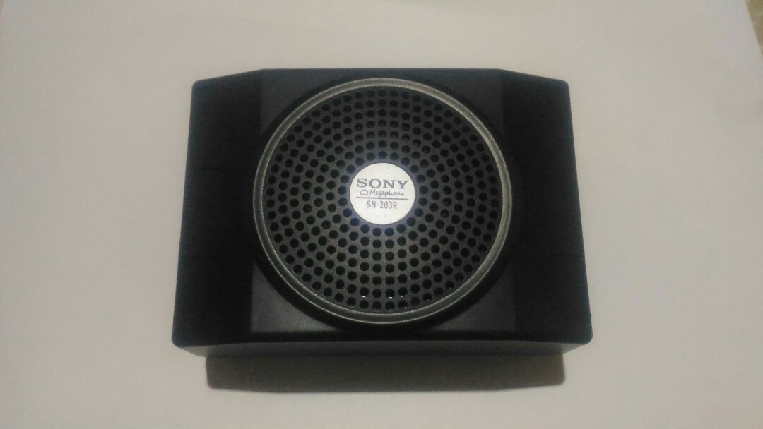 portable speaker with lapel mic