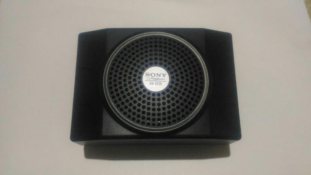 sony mic speaker