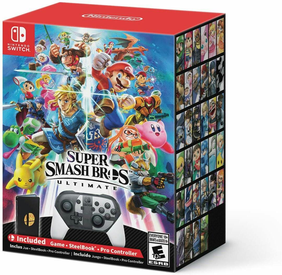 Super Smash Bros Ultimate Limited Edition Toys Games Video Gaming Video Games On Carousell