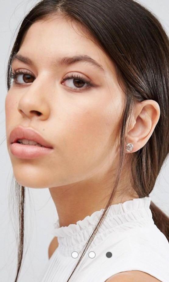 ted baker earrings button