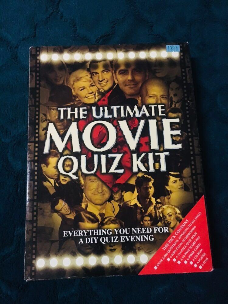 The Ultimate Movie Quiz Kit (Category: Board Games & Puzzles) located in Pasay City. Submitted by tclutterme (Listing ID 198301954, Image 1). Description: I bought this board game for 1990 pesos. I’m selling it for 200 pesos but price is still negotiable especially if you’re going to buy other items from me. It has never been played with and I just opened it to check what’s inside. I can have this delivered thru Grab or Lalamove but buyer should 
