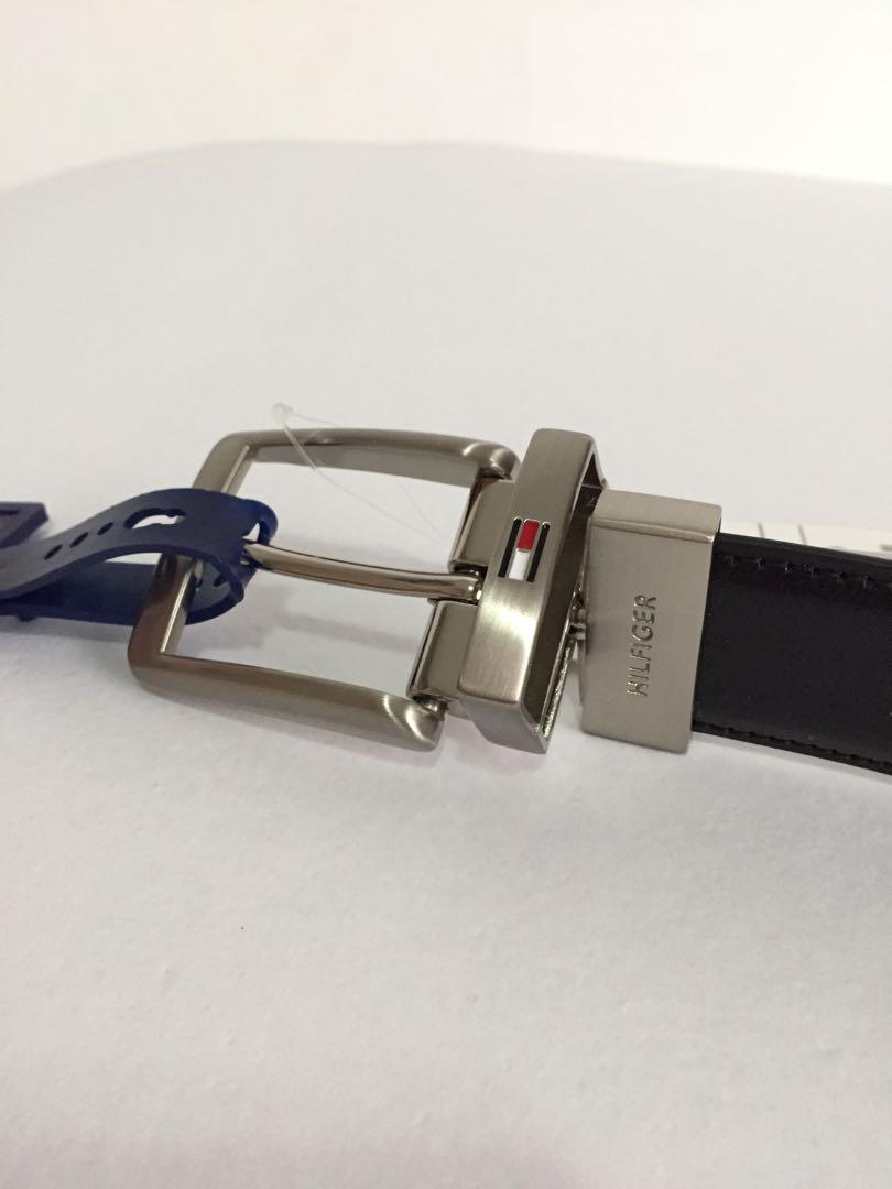 Tommy Hilfiger Men S Black Brown Reversible Belt Sz M 34 36 Men S Fashion Watches Accessories Belts On Carousell
