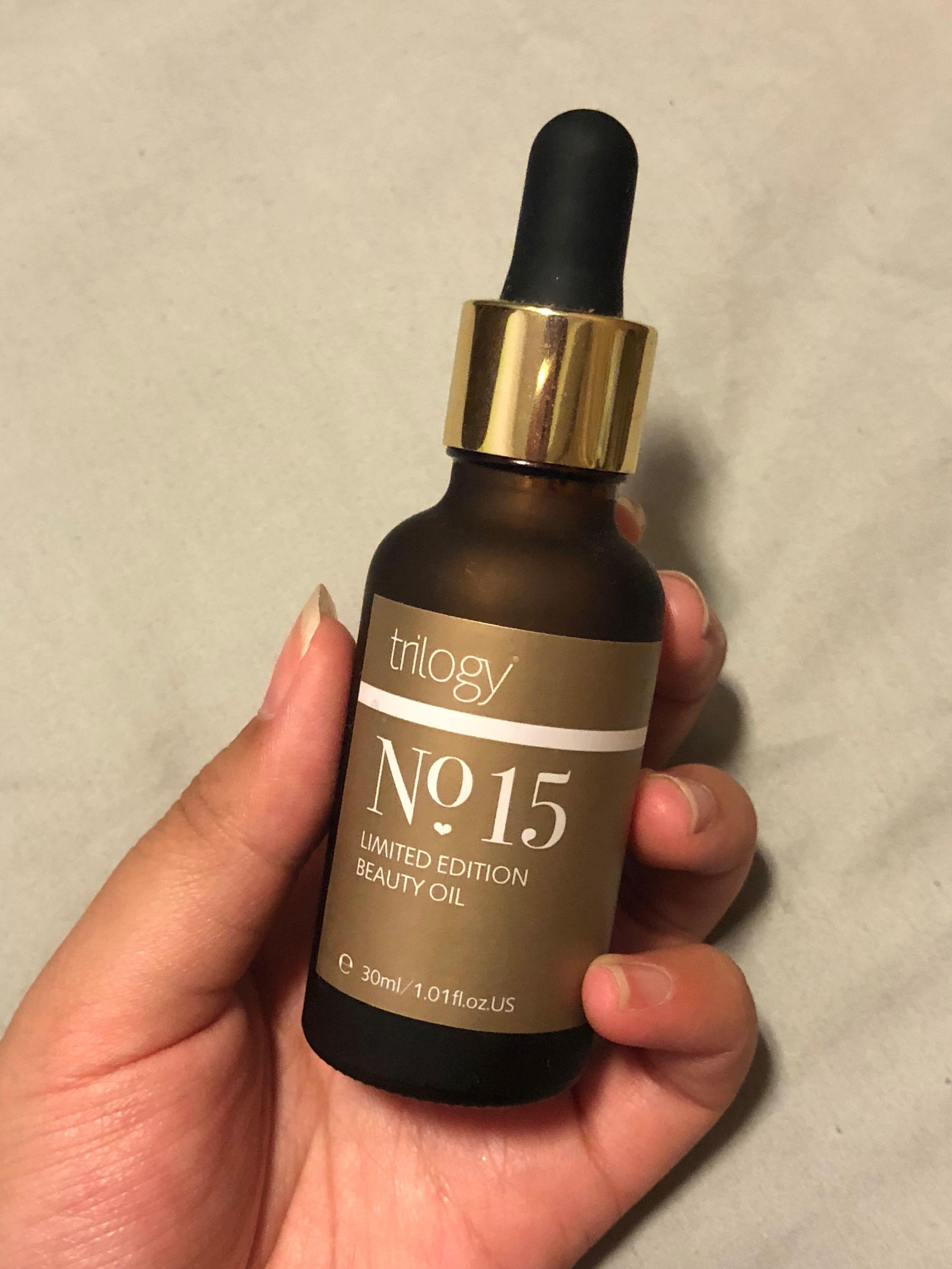 Trilogy No 15 Limited Edition Beauty Oil Include Box 