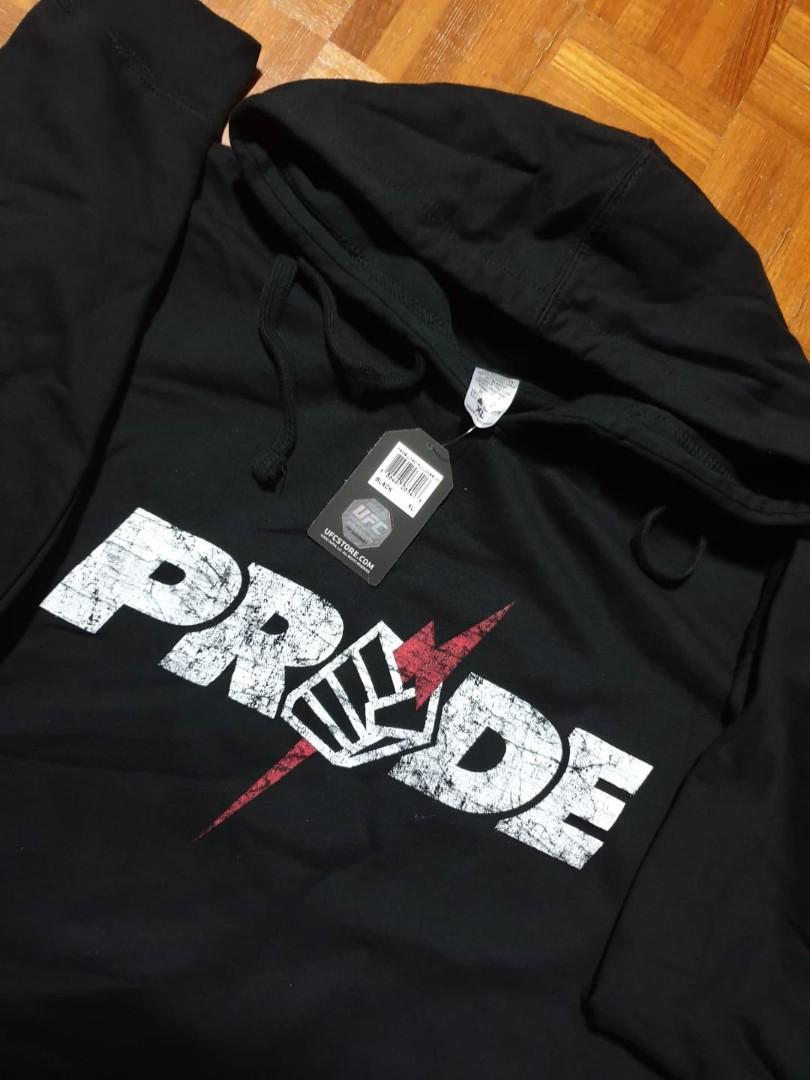 Men's Charcoal UFC Pride FC Origins Pullover Hoodie
