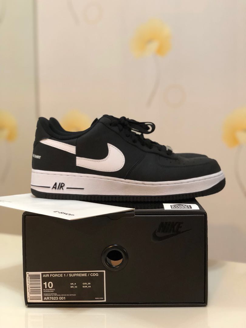 nike supreme x cdg