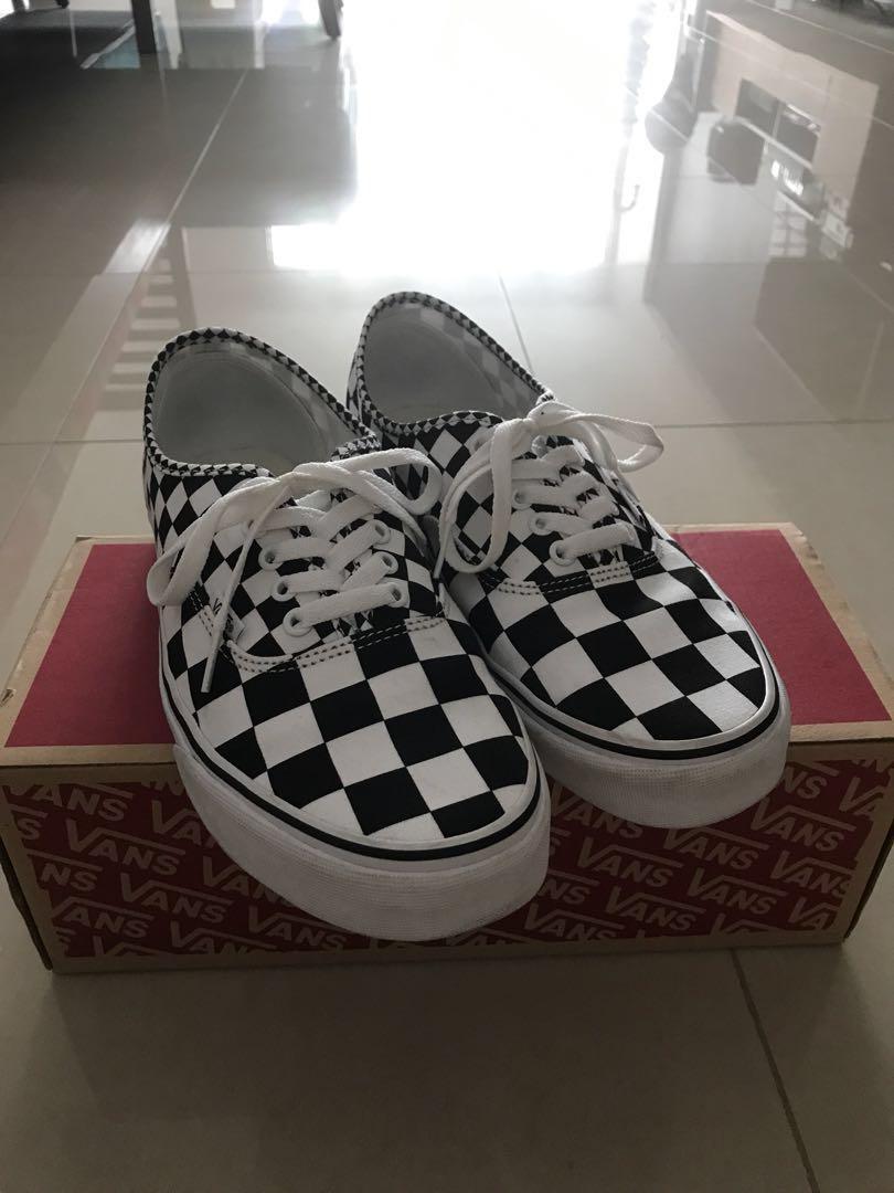 vans authentics mix checker vans authentics mix checker