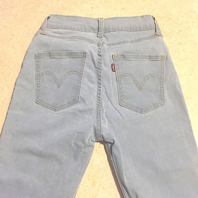 levis high waist skinny