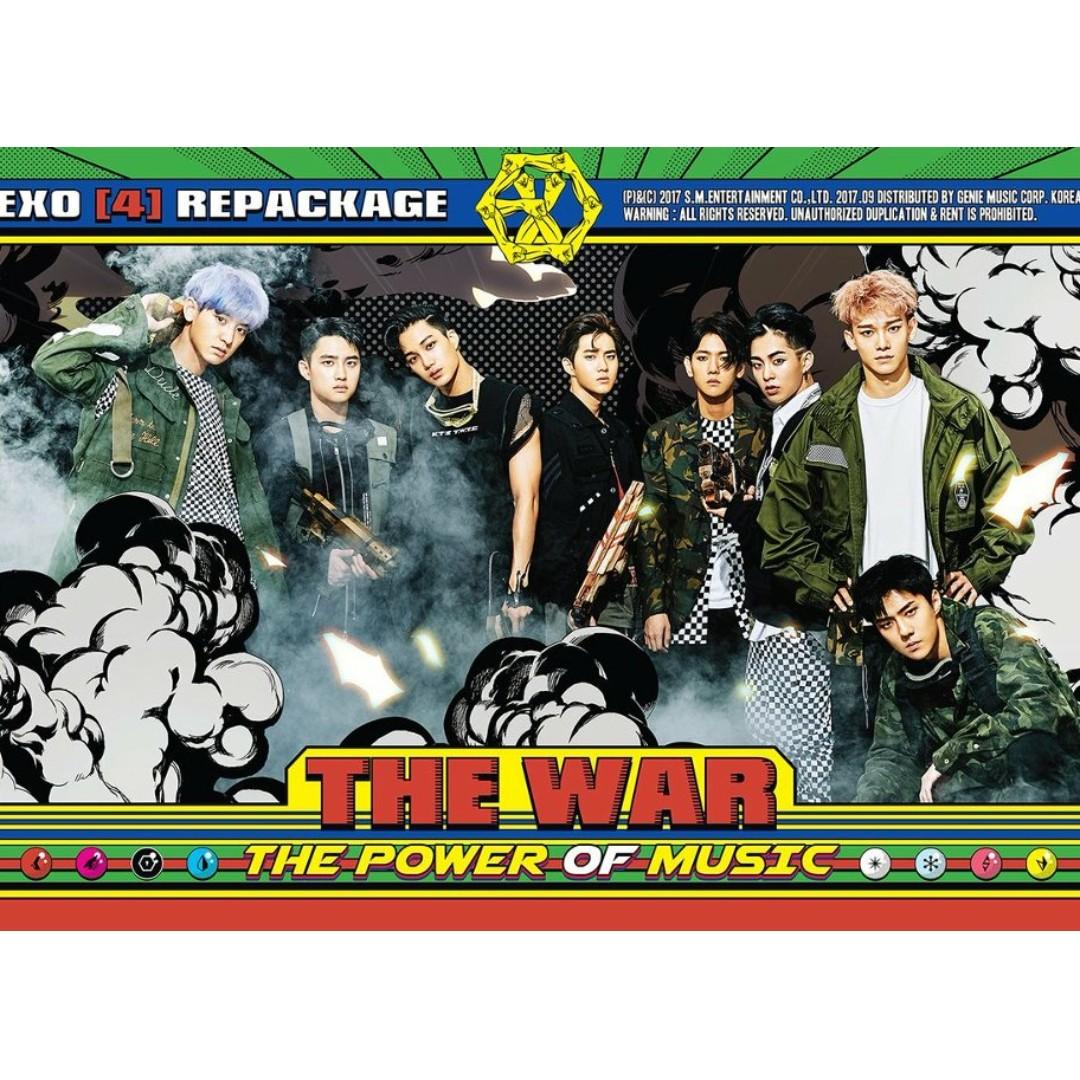 Wts Want To Sell Exo Repackaged Power Poster K Wave On Carousell